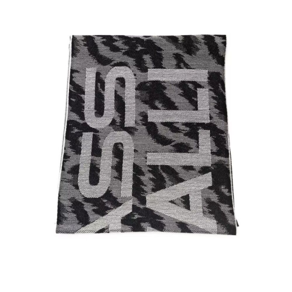 Cavalli Class Gray Wool Men Men's Scarf